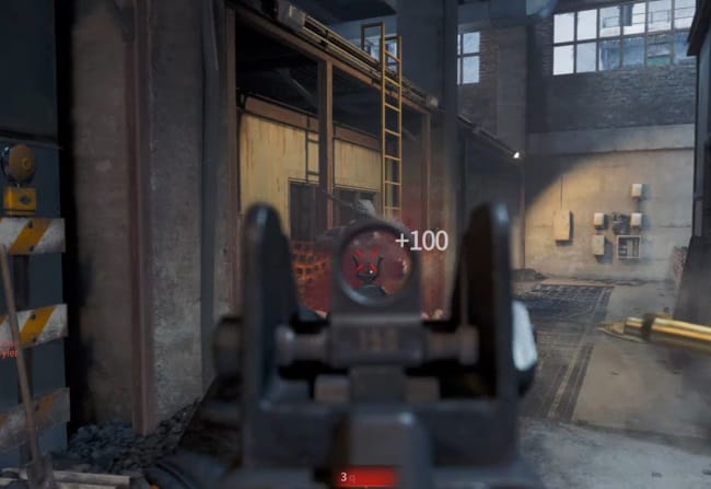 COD BO6のAMES 85で戦闘